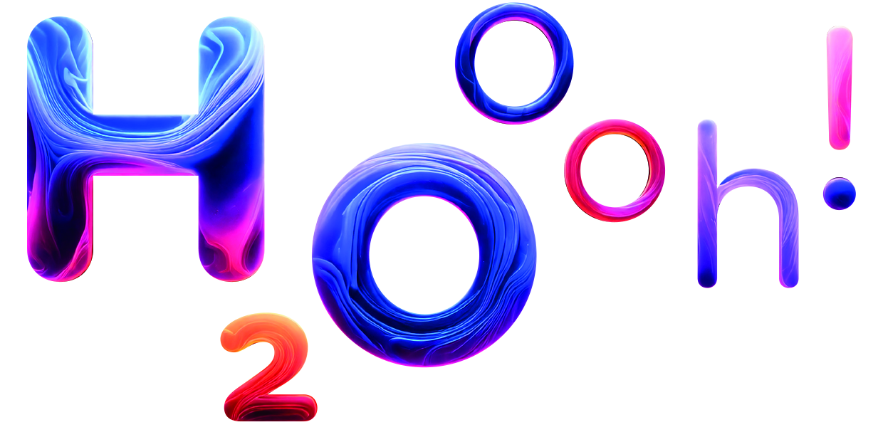 H2O Wasserfeuerwerk Logo